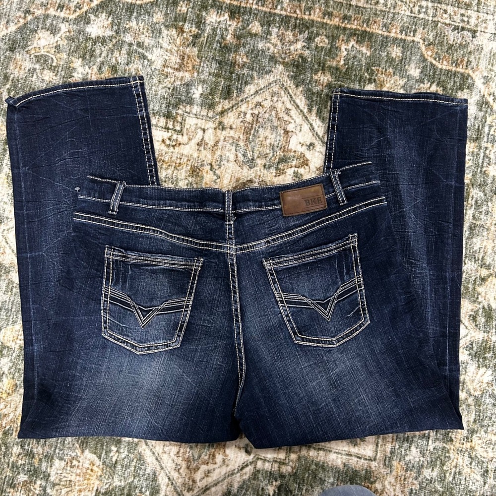 BKE Seth men's straight jeans 42x31